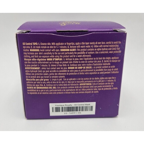 Younique Royalty Oil Control Mask New in Box 1.6 fl oz - Picture 5 of 7